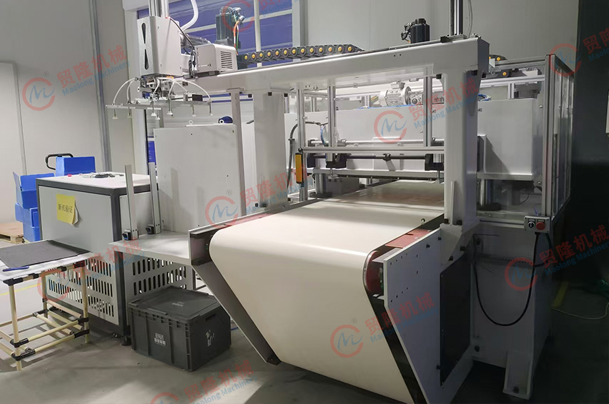 预氧丝毡片材全自动裁切生产线