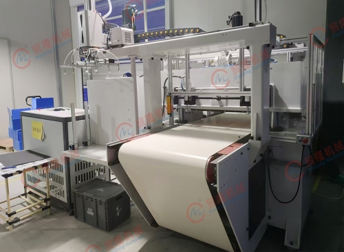 预氧丝毡片材全自动裁切生产线