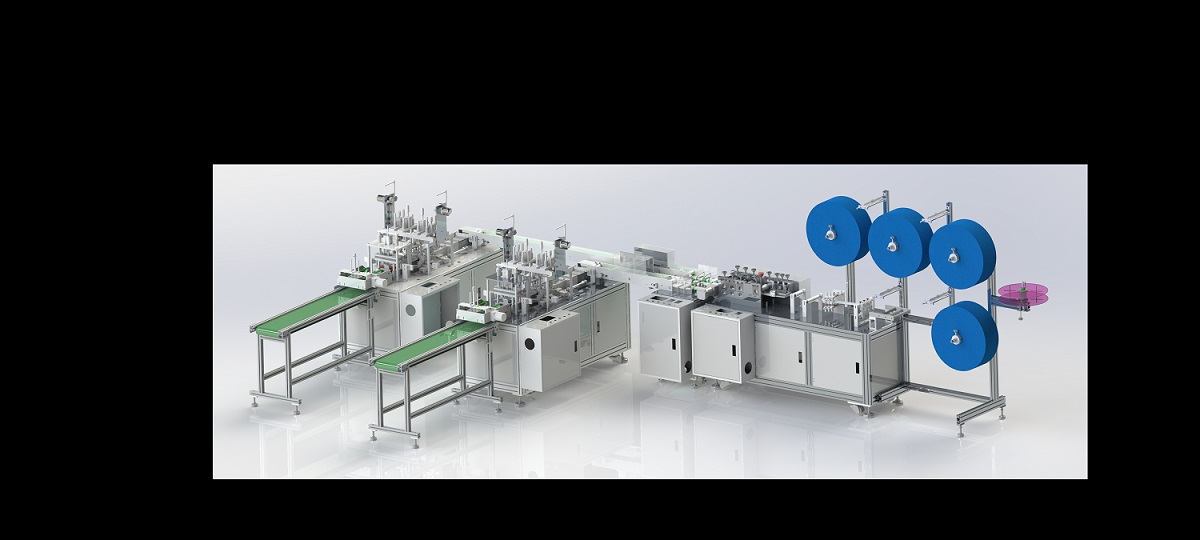 全自动医用口罩生产线,一次性口罩机,一拖二口罩机,防护口罩 全自动医用口罩生产线,一次性口罩机,一拖二口罩机,防护口罩